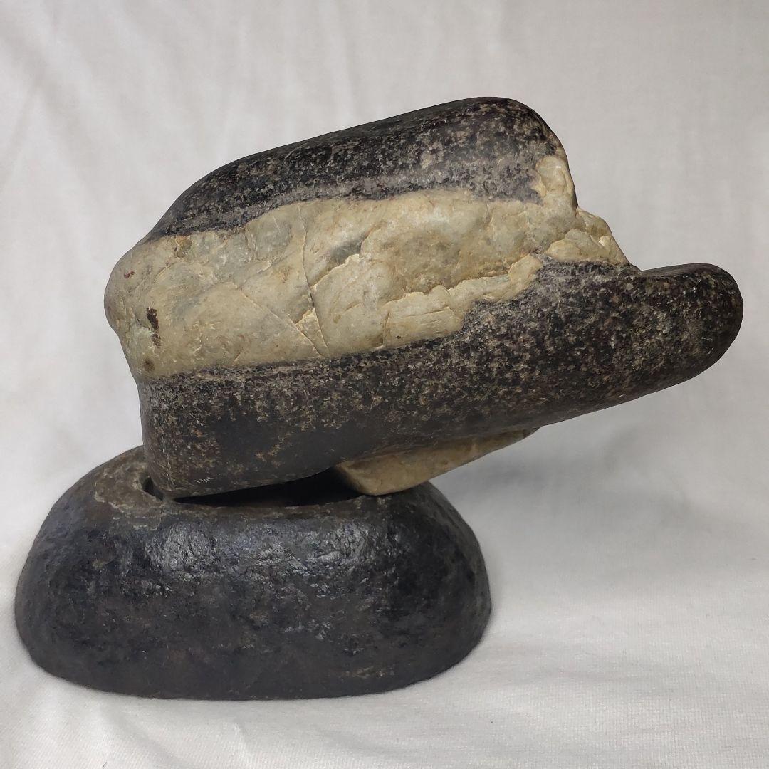 Natural stone stone table ornament Hokkaido collection