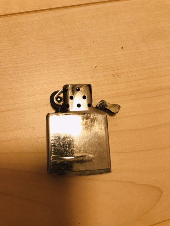 As is for parts Zippo WINDPROOF LIGHTER Zippo oil lighter rifle
