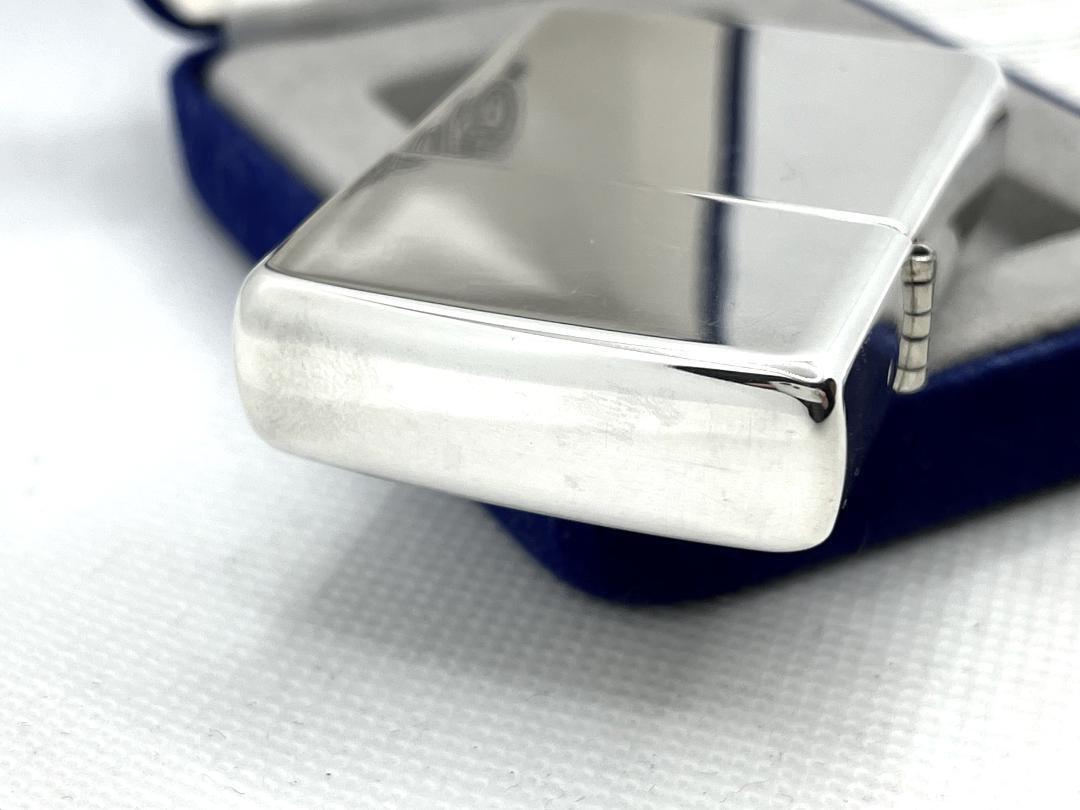 As is For Parts Super Good Condition Zippo 1999 Sterling Silver Pure Silver Ligh