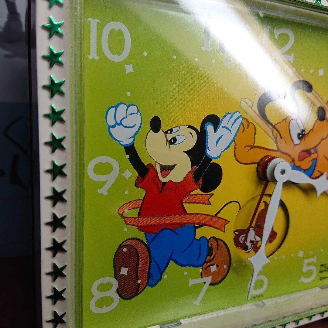 As is For Parts SEIKO Seiko Disney Time [Mickey & Pluto]  table clock