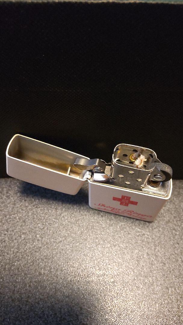As is For Parts Zippo Shiina Ringo with pin badge Cigarette Case