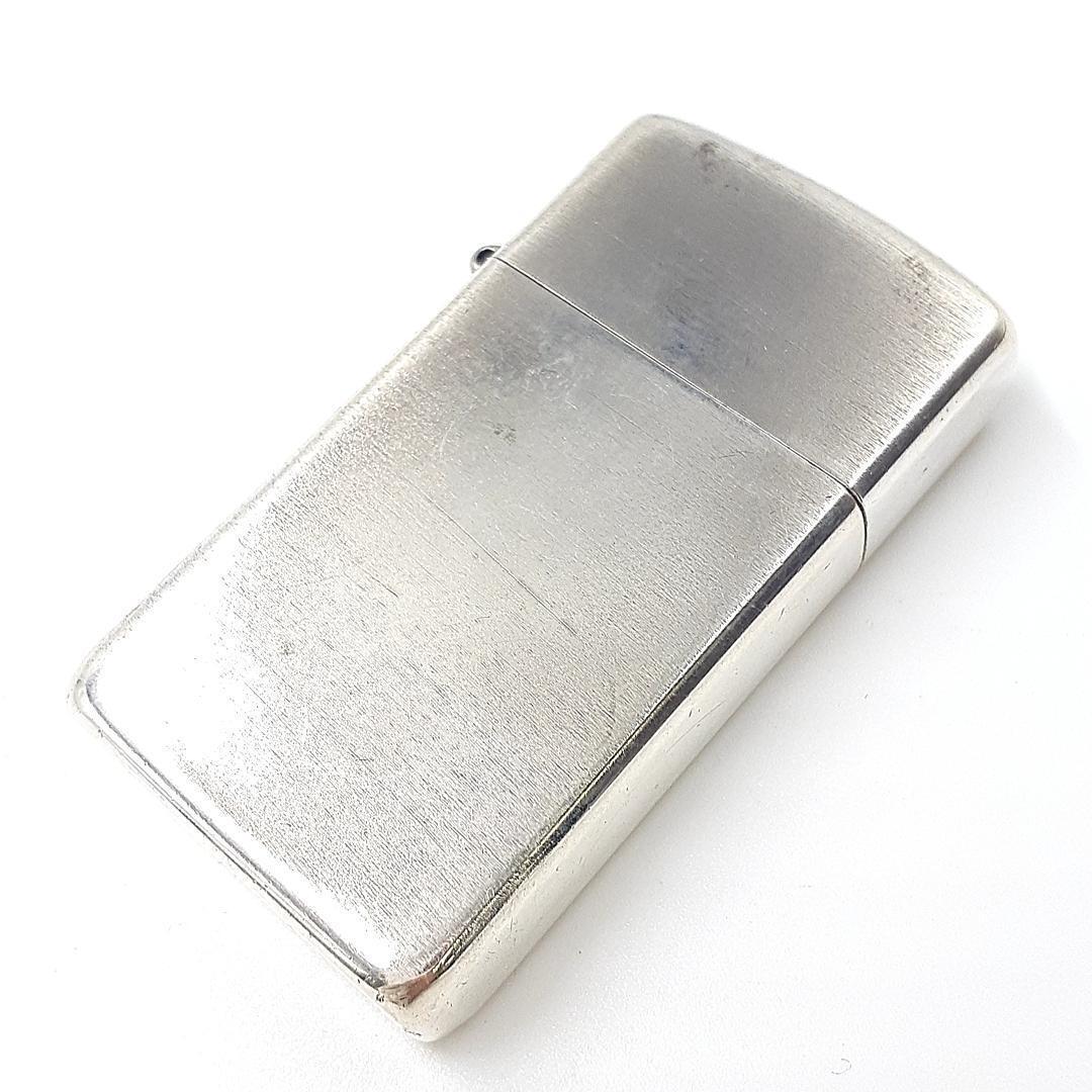 As is For Parts Zippo oil lighter sterling silver pure silver USA