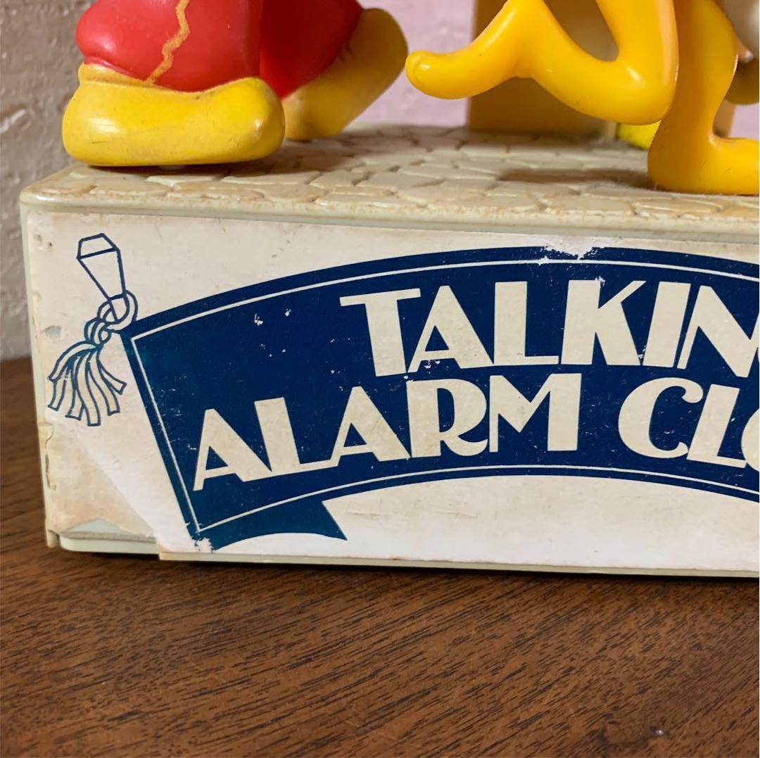 As is For Parts DISNEY TALKING ALARM CLOCK Mickey