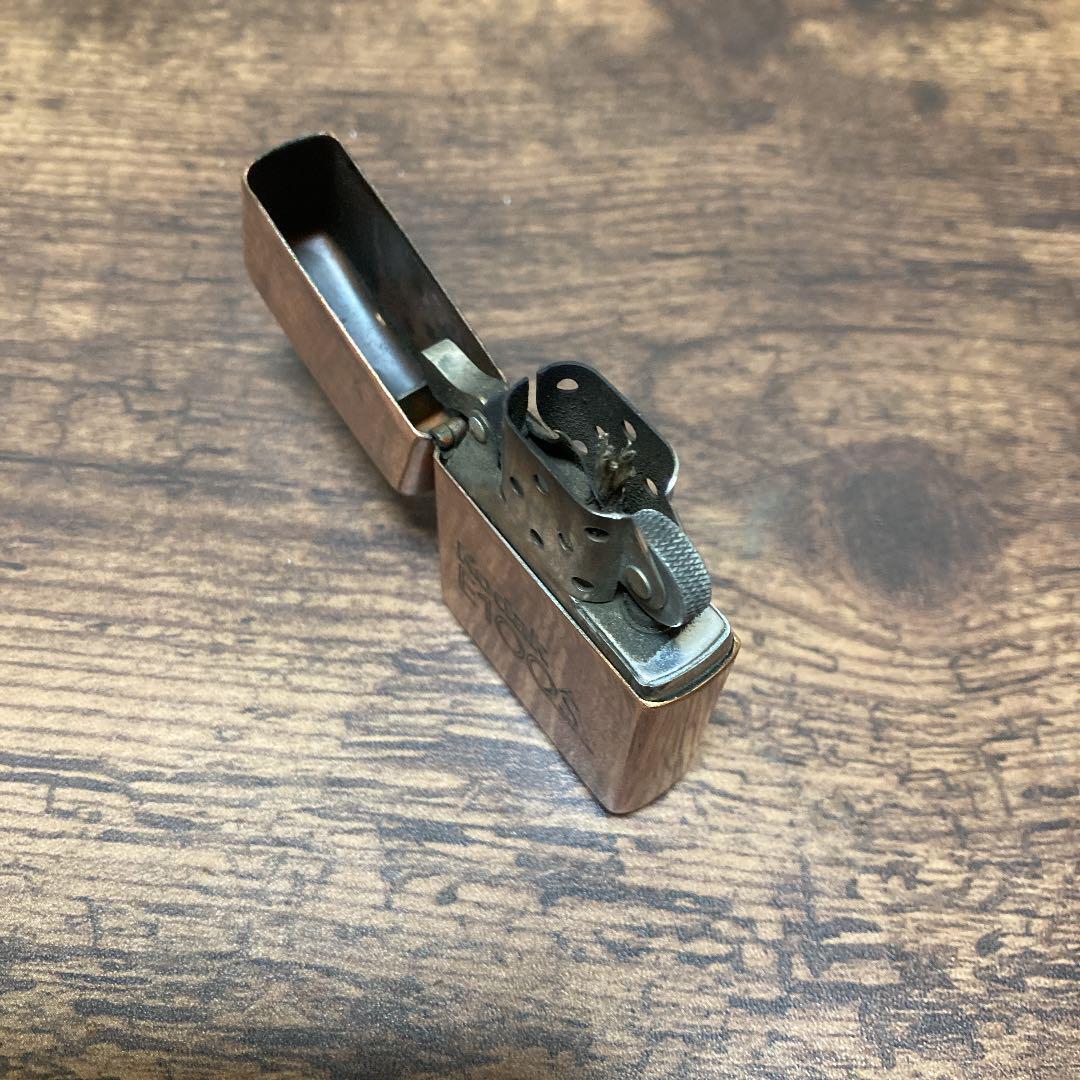 As is For Parts Zippo KODAK E100S copper coating 1995 model