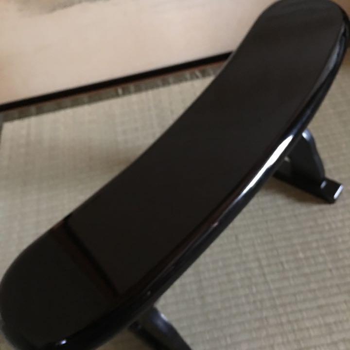 Today's armrest Kiso lacquer black