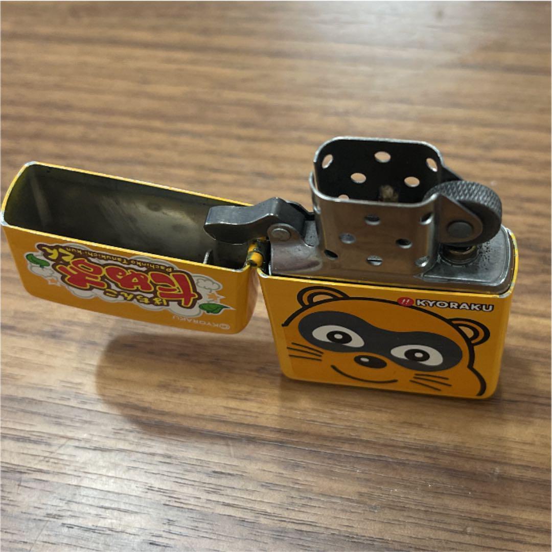 As is For Parts Tanukichi-kun! Pachinko! KYORAKU! Not for sale ZIPPO