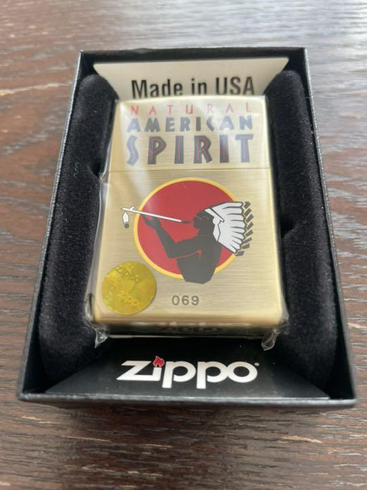 As is for parts Natural American Spirit Zippo not for sale serial number availab