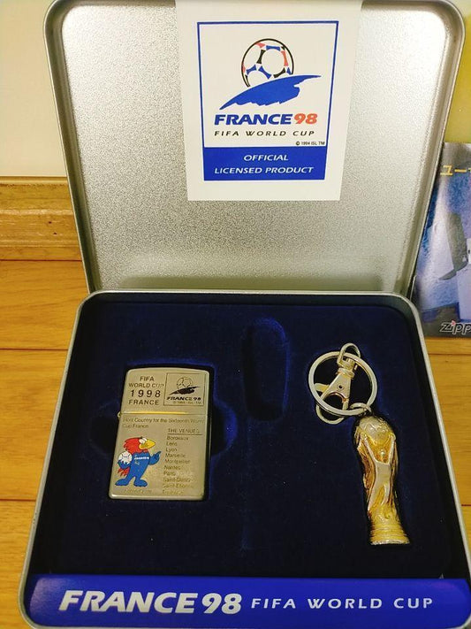 As is For Parts Made in 1997 1998 France World Cup Memorial Limited Zippo