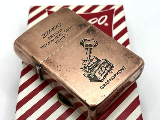 As is For Parts Zippo 1986 Grahoun copper coating copper plated lighter