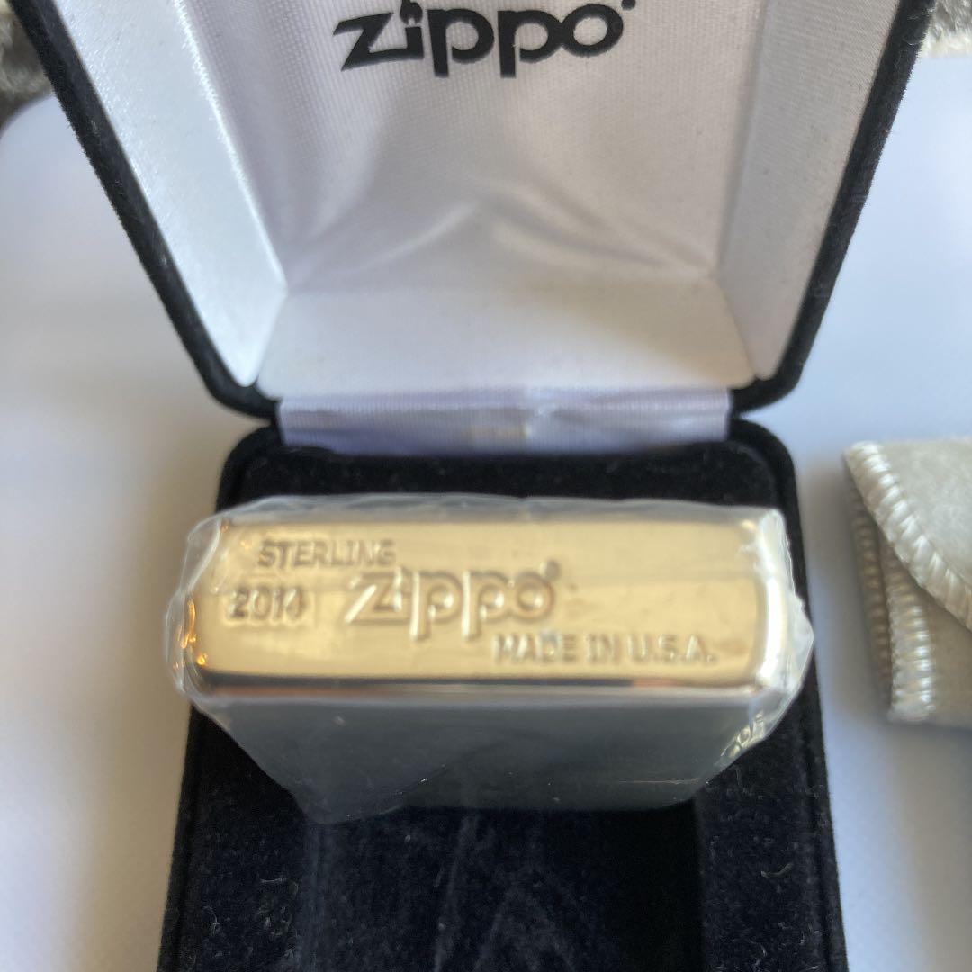 As is For Parts ZIPPO sterling silver #13 matte box