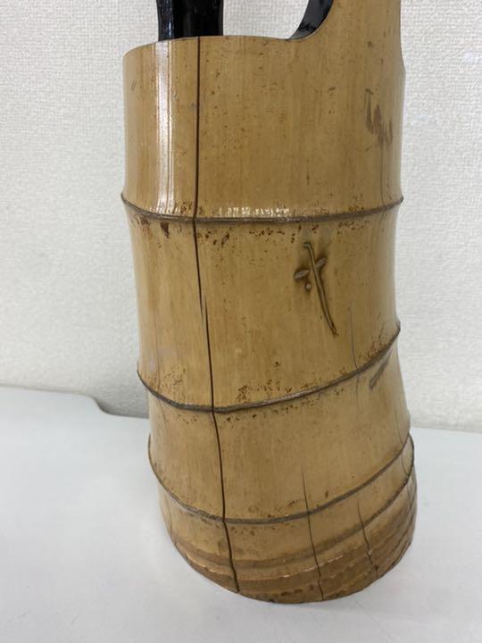 Vase Bamboo Vase Bamboo Craft Cun Bamboo Double Cut Bamboo Tube