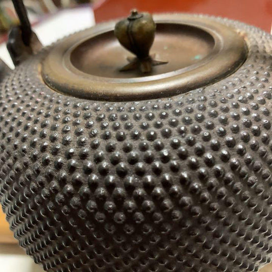 We have reduced  iron kettle.