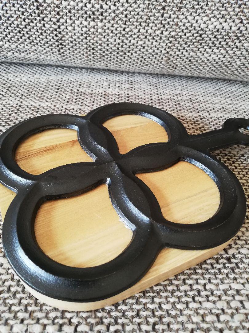 Unused   Nanbu Tekki x Natural wood