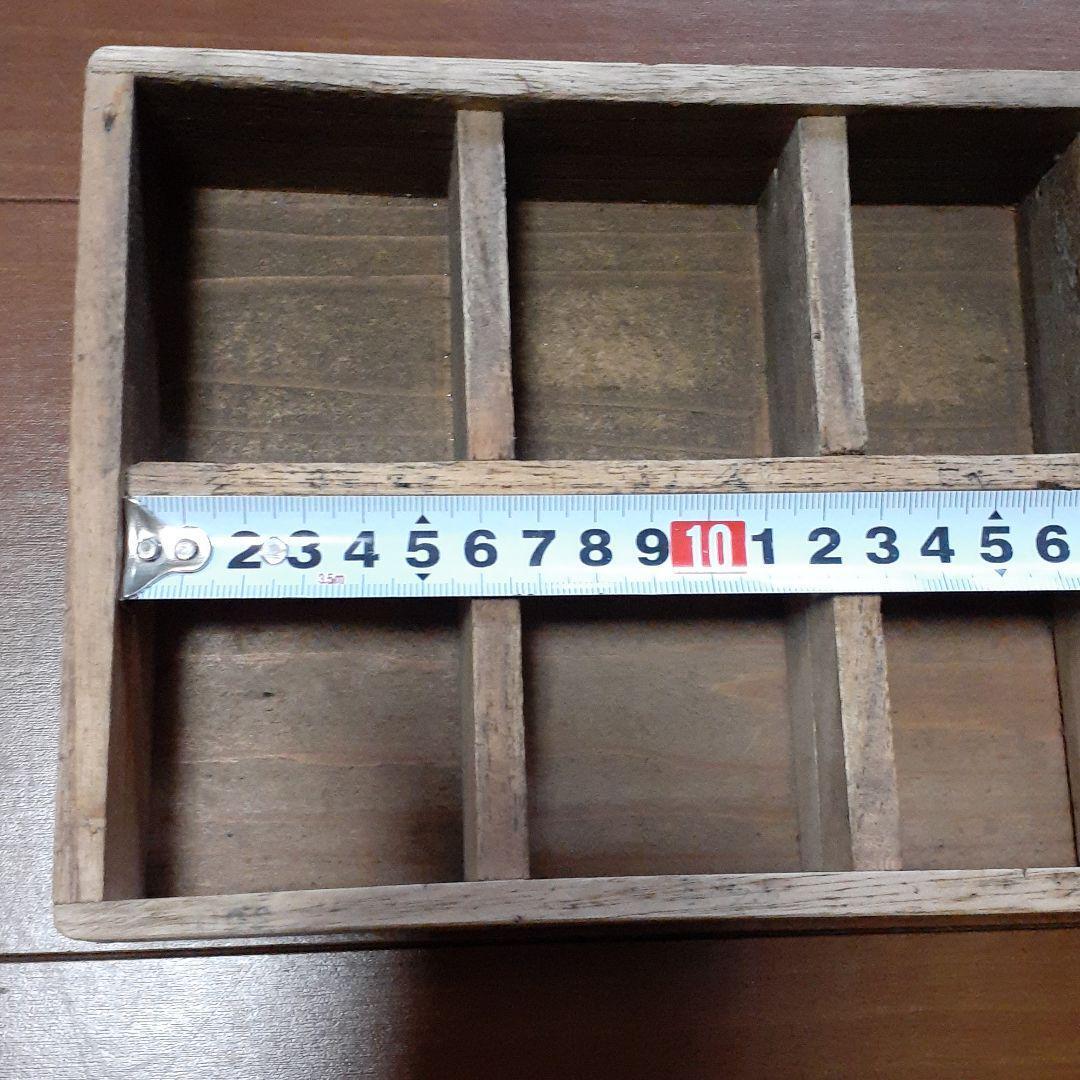 Showa retro accessory case wooden paulownia cedar antique