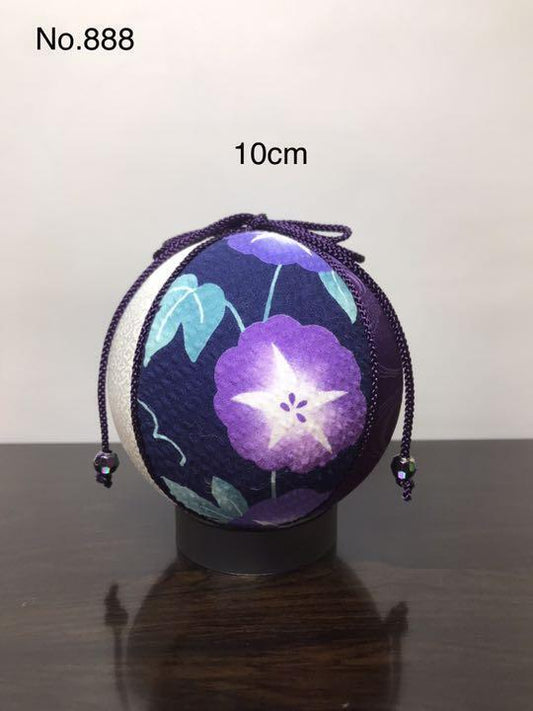 Temari Interior decoration  gift No.888 Morning glory 4 Seasonal flowers