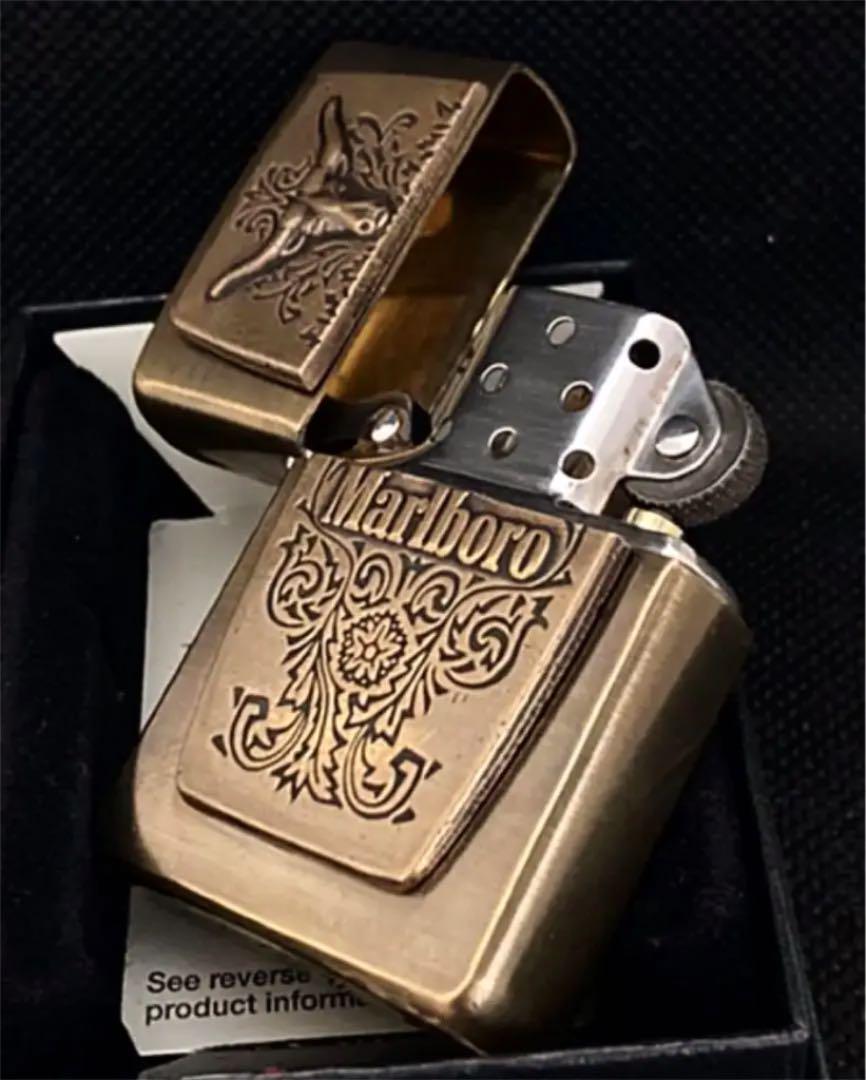 As is for parts ZIPPO lighter solid brass Armor Custom