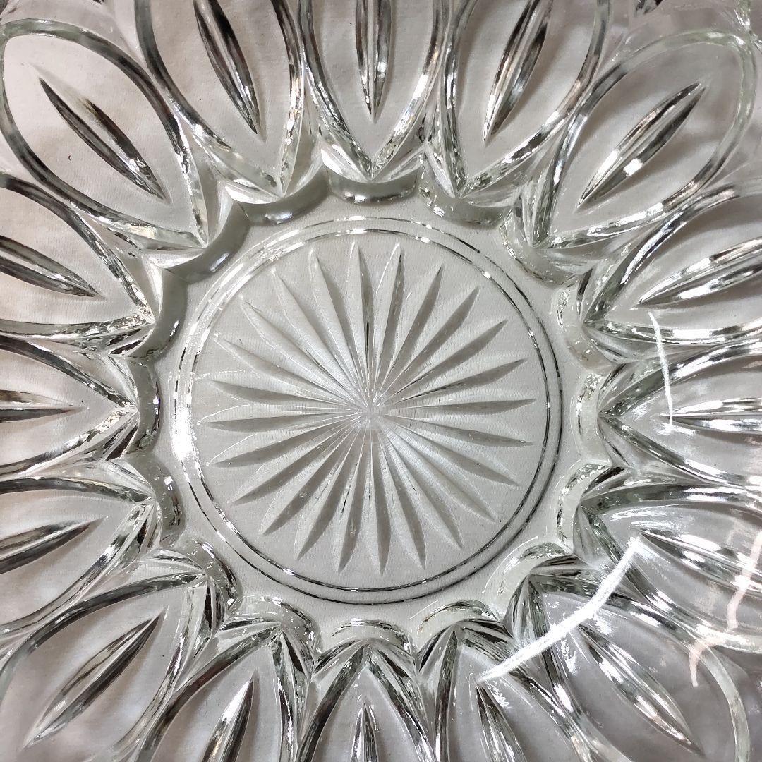 Glass ball Showa retro salad ball Fruit plate Free shipping from the old family