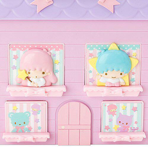 Little Twin Stars house type plastic chest