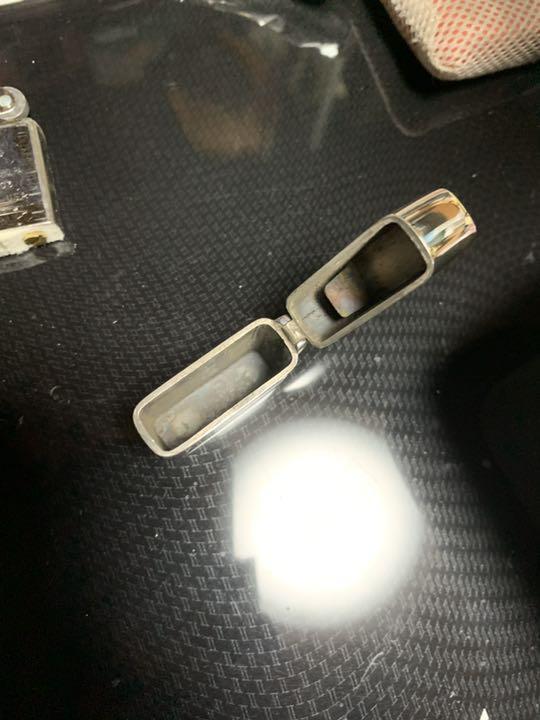As is For Parts silver pure ZIPPO brand new