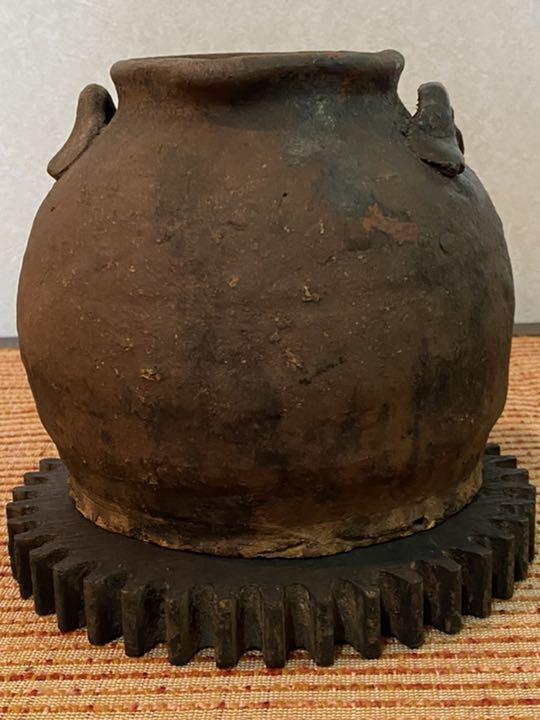 Jars Echizen old kiln jars Edo Japanese Antiques