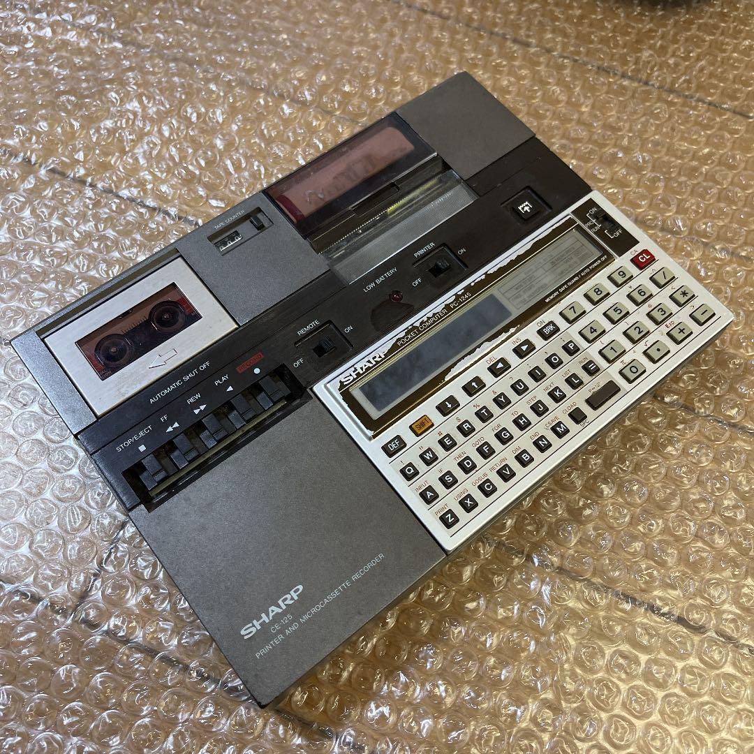 As is for Parts SHARP pocket computer CE-125