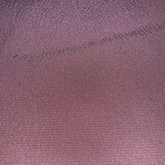 Pure silk crepe kimono hagire about 36 x 68 peach dull pink plain crimp