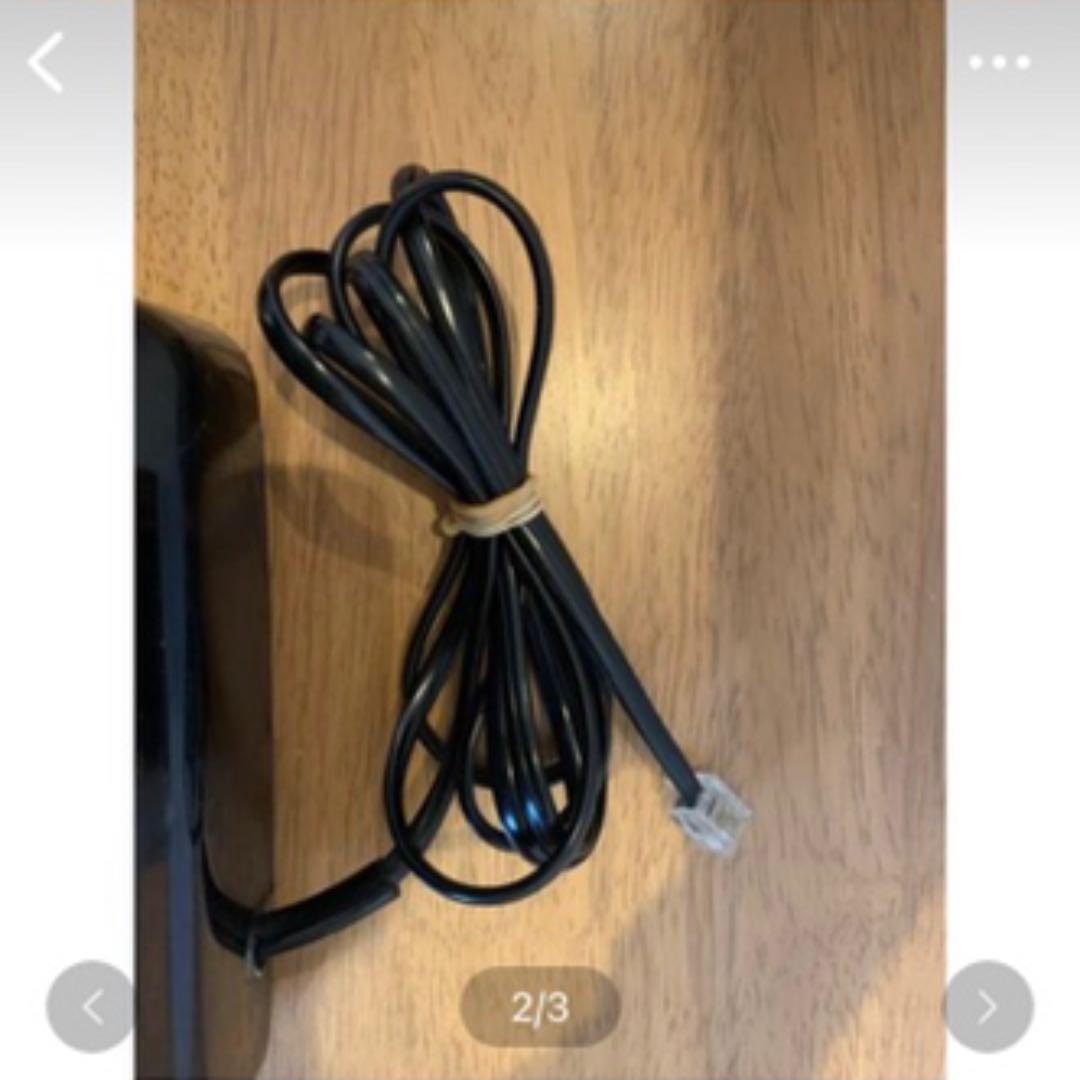 As is For Parts Black telephone retro super rare