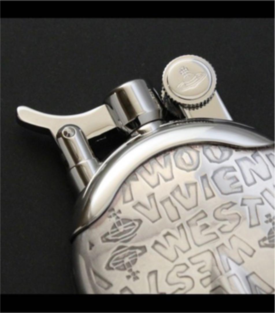 Vivienne Westwood Oil lighter Tank type silver