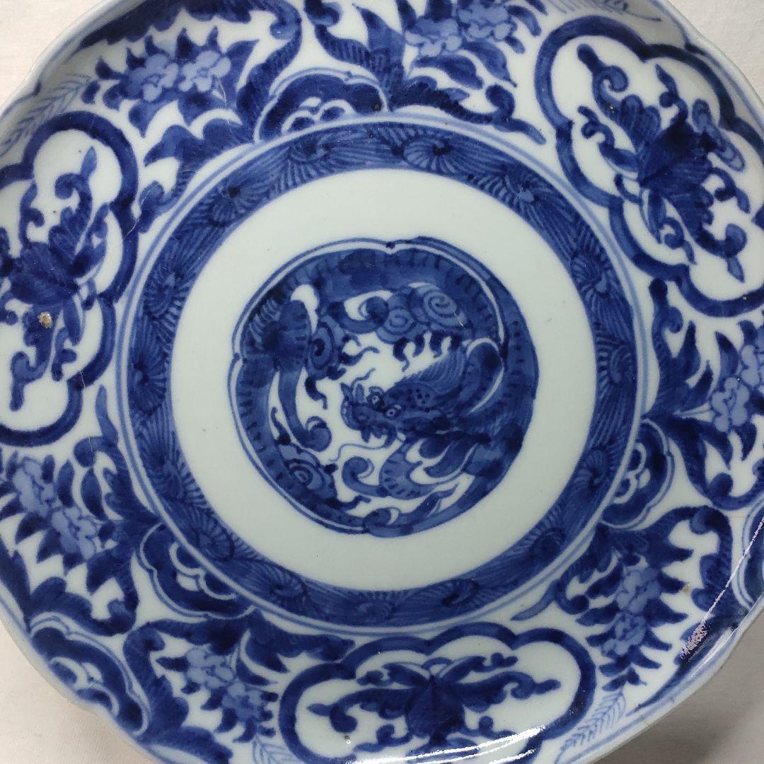 Old Imari ware Dyed medium plate Kakufuku Meiji period