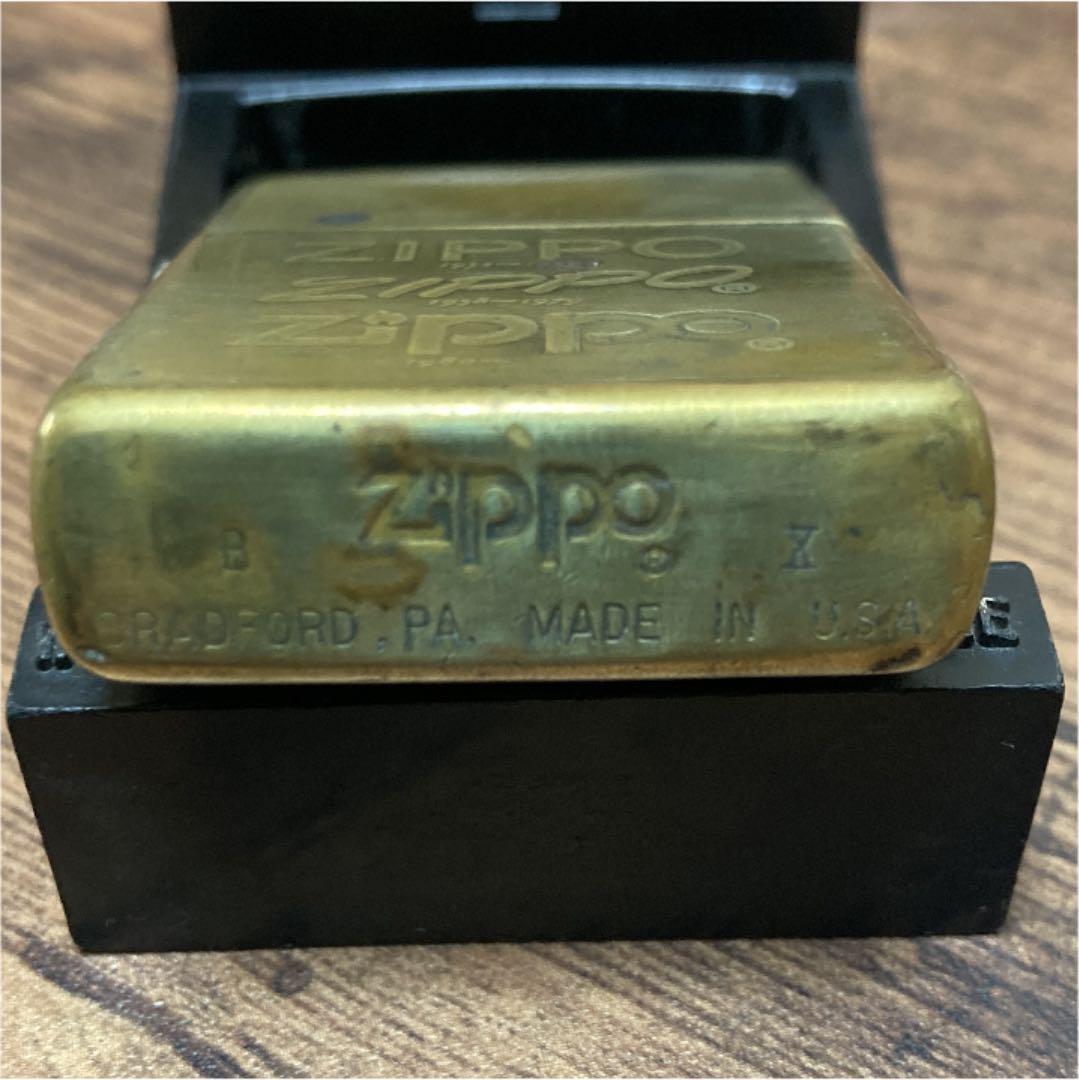 As is for parts ZIPPO lighter SOLID BRASS 1994 model