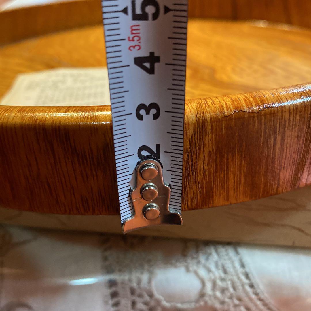 Natural wood tray