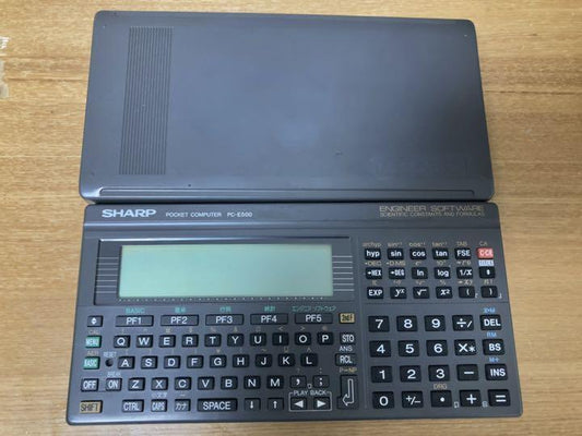 As is for Parts Sharp pocket computer PC-E500