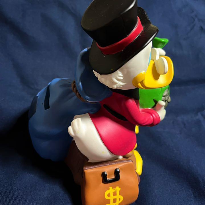 Scrooge figure piggy bank