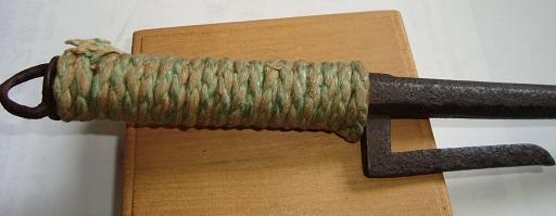 Jitte Jidaimono Octagonal Traditional Bugu Japanese Antique A-3