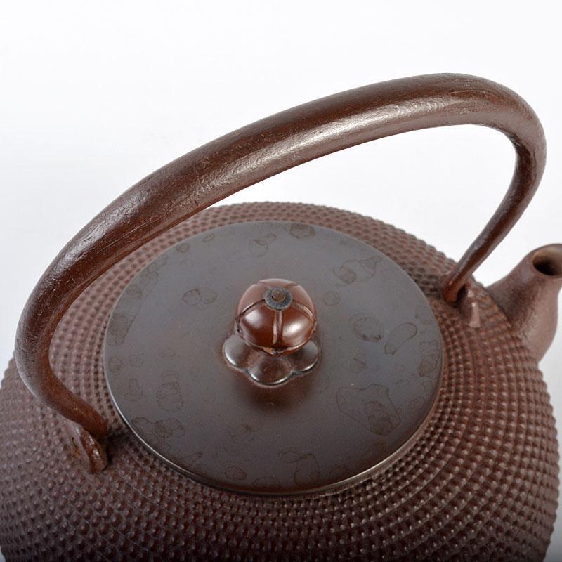 Sencha utensils Kamashi Sato Joseizo Hiramaru Arare iron kettle iron kettle