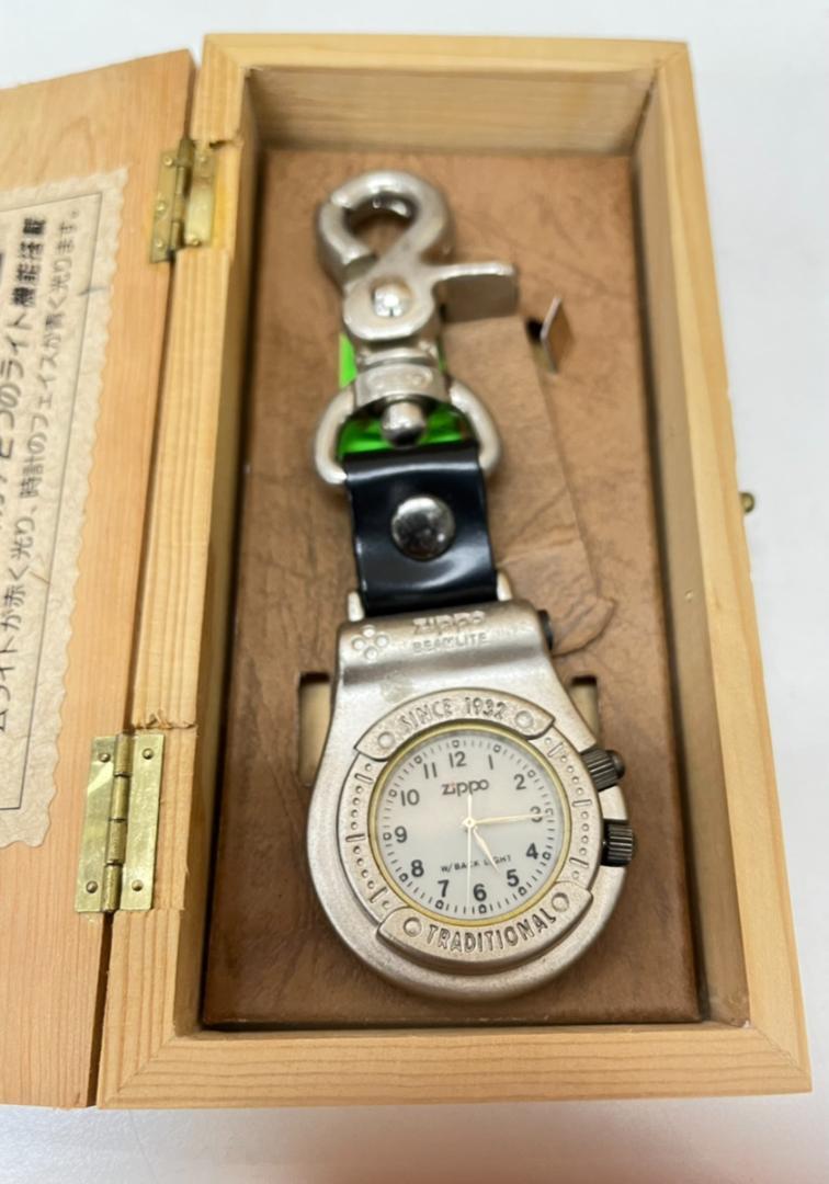 As is For Parts ZIPPO IME BEAM time beam I067 wooden box outdoor