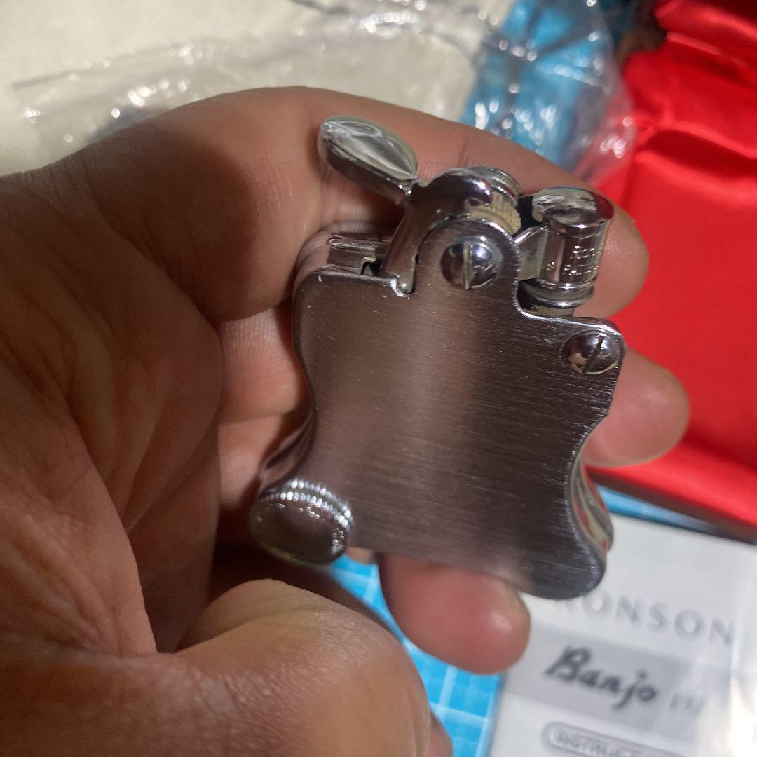 As is for Parts SAAD Banjo 1927 Ronson Indian oil lighter