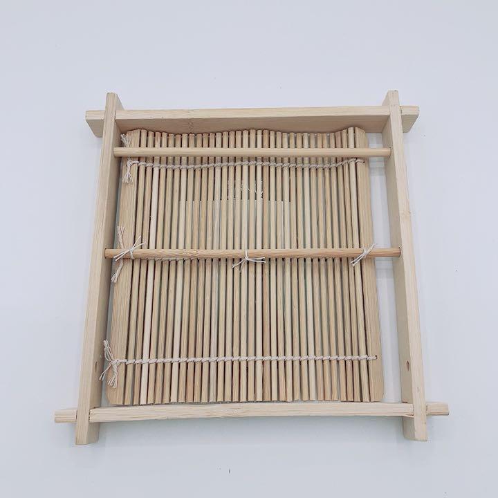 Unused 5-piece set Natural studio Kakusoba bowl Natural bamboo