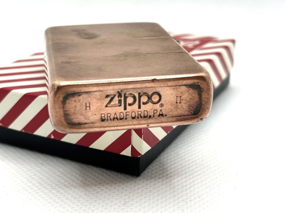 As is For Parts Zippo 1986 Grahoun copper coating copper plated lighter