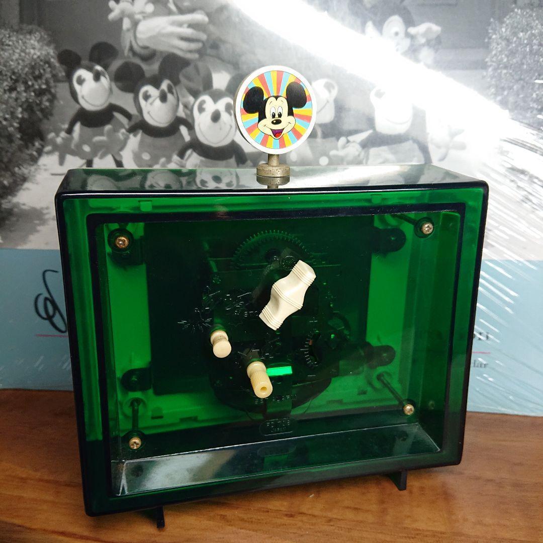 As is For Parts SEIKO Seiko Disney Time [Mickey & Pluto]  table clock