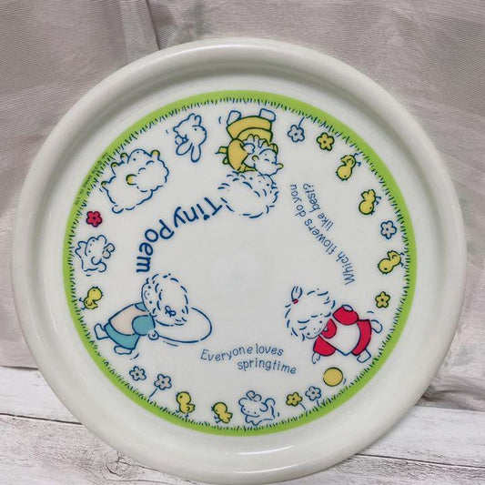 Showa Retro ︎ Sanrio 1976 Tiny Poem Kaze no Ko Sacchan Tray
