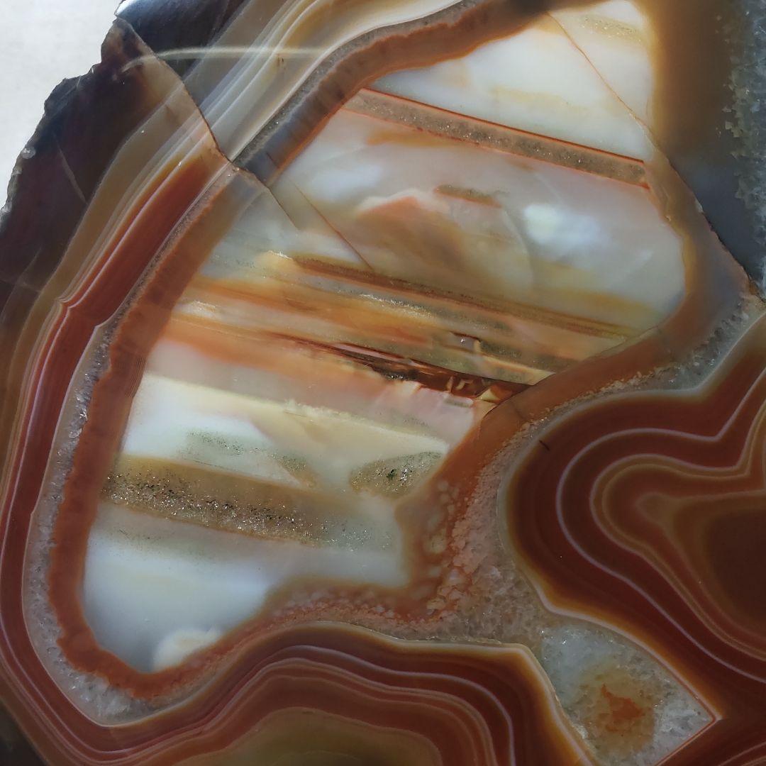 Agate Agate Natural Stone Figurine Appreciation Stone Feng Shui