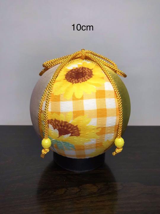 Temari  Interior decoration  gift Sunflower 3