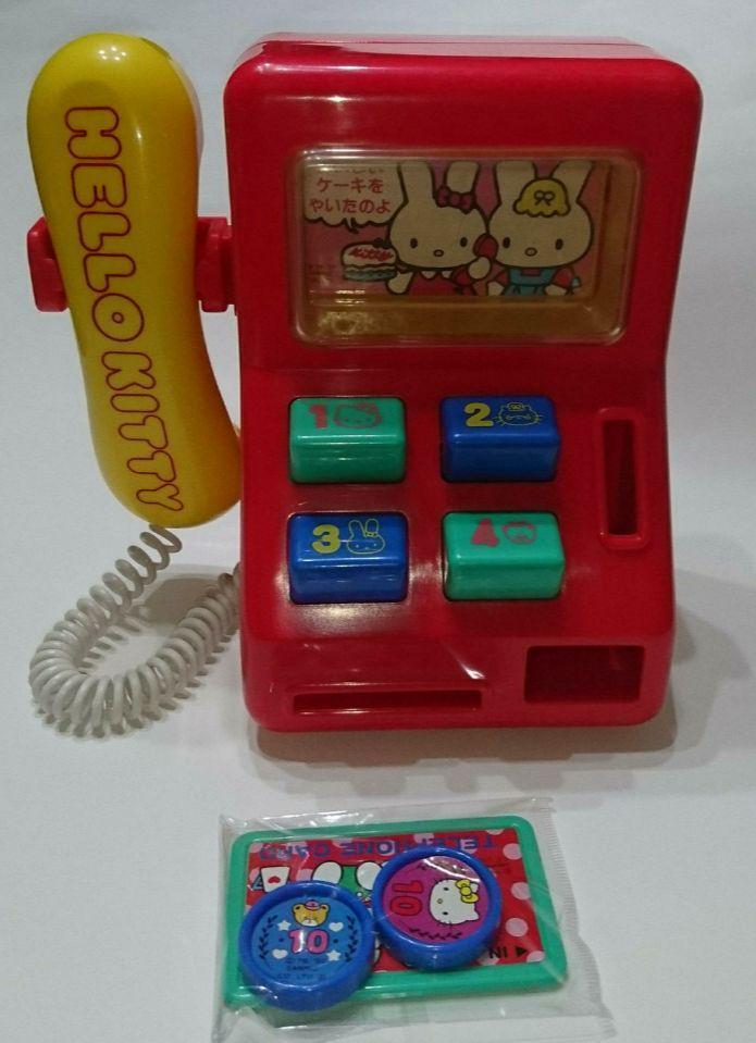 Showa Retro Hello Kitty One Two Three Denwa