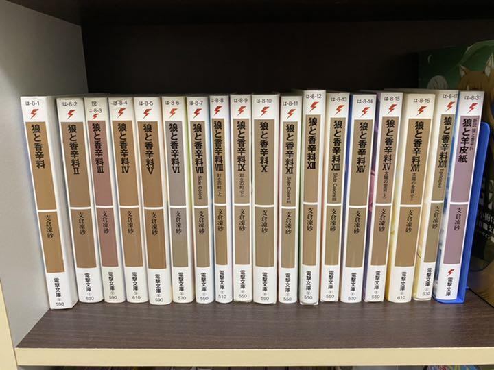 Spice and Wolf Light Novel Cartoon Set