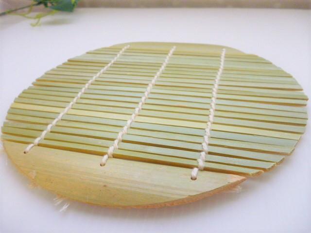 24 1/3 sheets New bamboo blind 17cm Zaru soba Natural bamboo Wooden