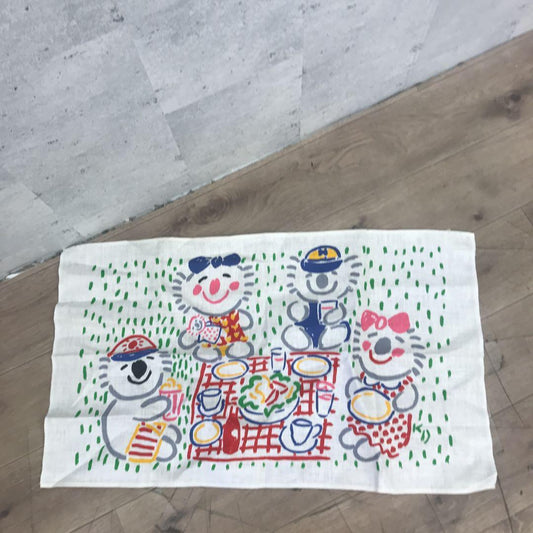 Showa Retro Ken Done Koala Picnic Tapestry Public Poster