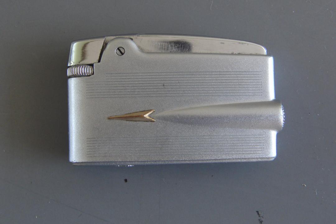 As is For Parts RONSON rose flame gas lighter