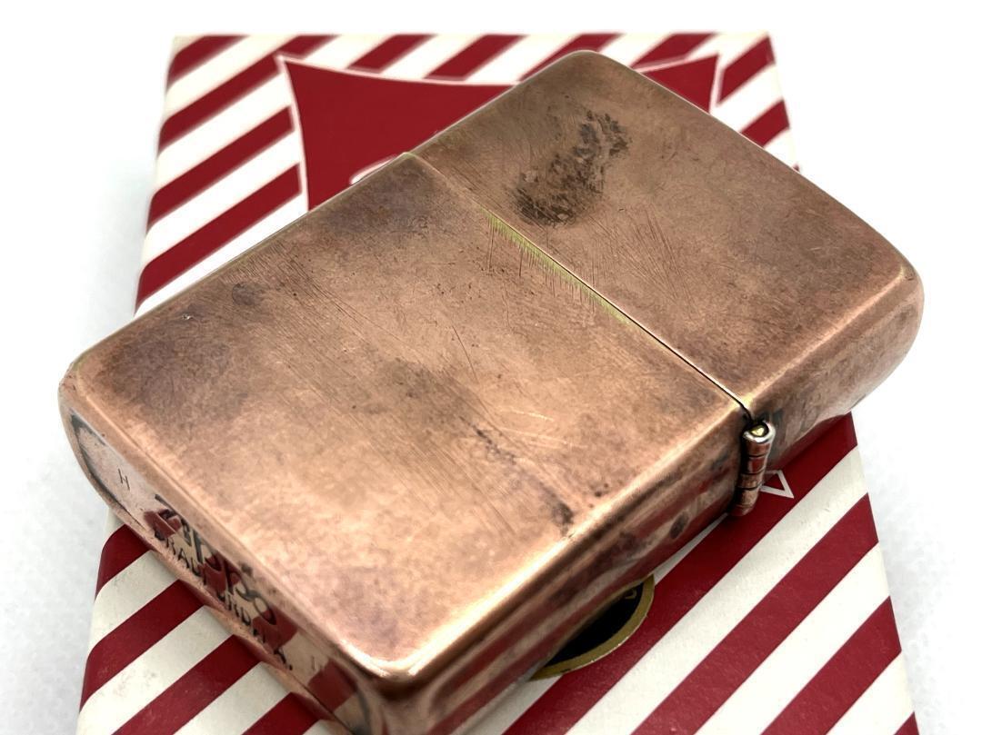 As is For Parts Zippo 1986 Grahoun copper coating copper plated lighter