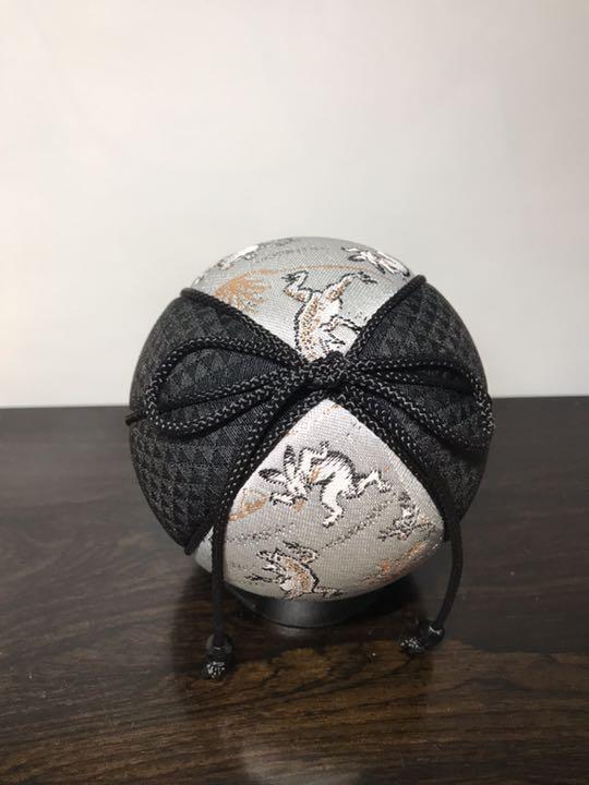 Temari Interior decoration  gift Choju-Giga  Blue Gray